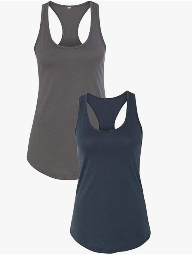 how to make working out at home fashionable - Next Level Apparel Women's Ideal Racerback Tank