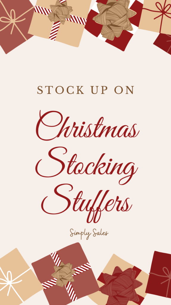 Stock Up on Christmas Stocking Stuffers