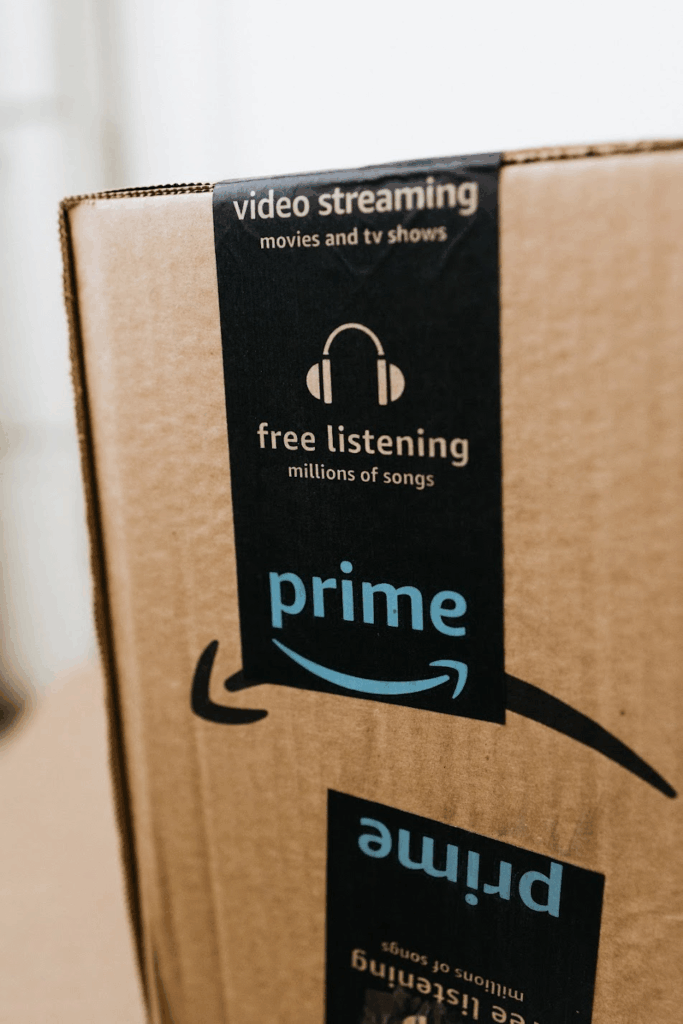 Amazon Prime Day Brown Cardboard Box