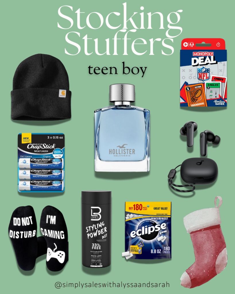 stocking stuffers for teen boys