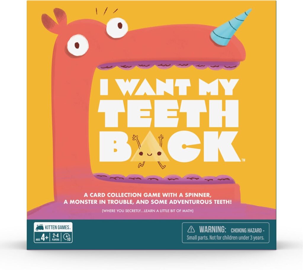 I Want My Teeth Back board game