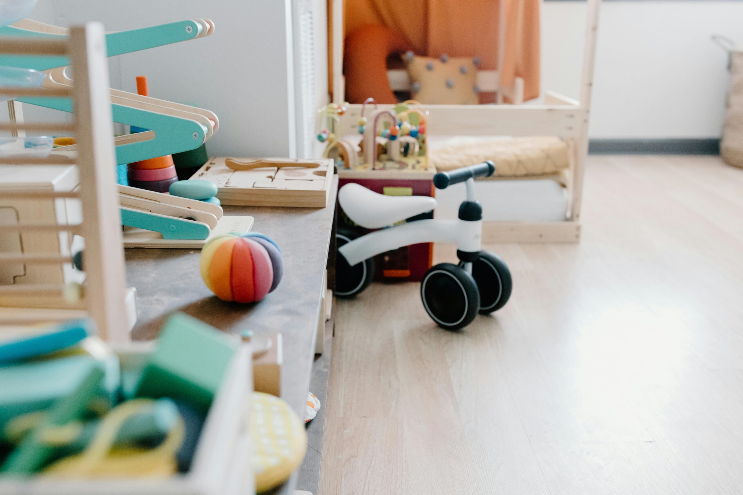 toys in a playroom