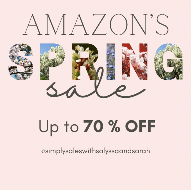 amazon spring sale - up to 70% off