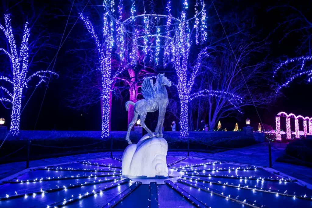 Winter Wonder Lights - Photo courtesy of Meadowbrook Hall