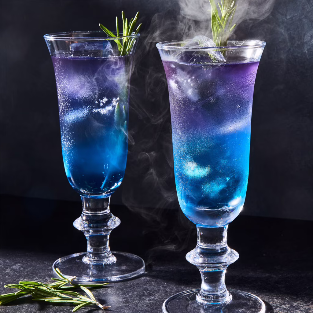 Witches' Brew Lemonade — Delish. Ten minutes and it's the one I'd hand a kid at a party — green, fizzy, and it doesn't need a punch bowl or four hours of freezing a glove.