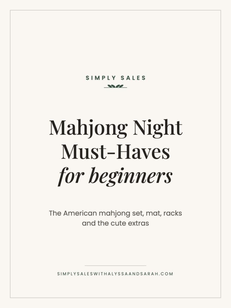 American mahjong set guide: mahjong night must-haves for beginners