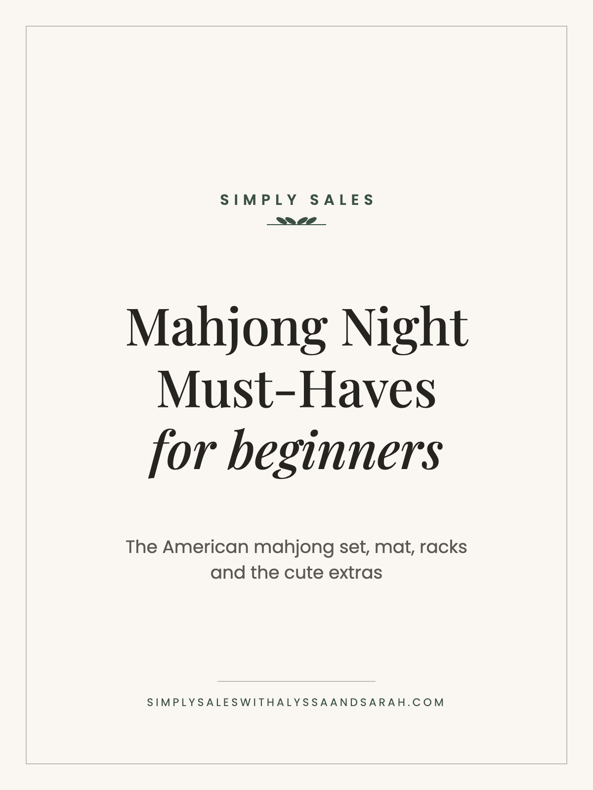 American Mahjong Set Guide: 19 Best Mahjong Night Must-Haves for Beginners