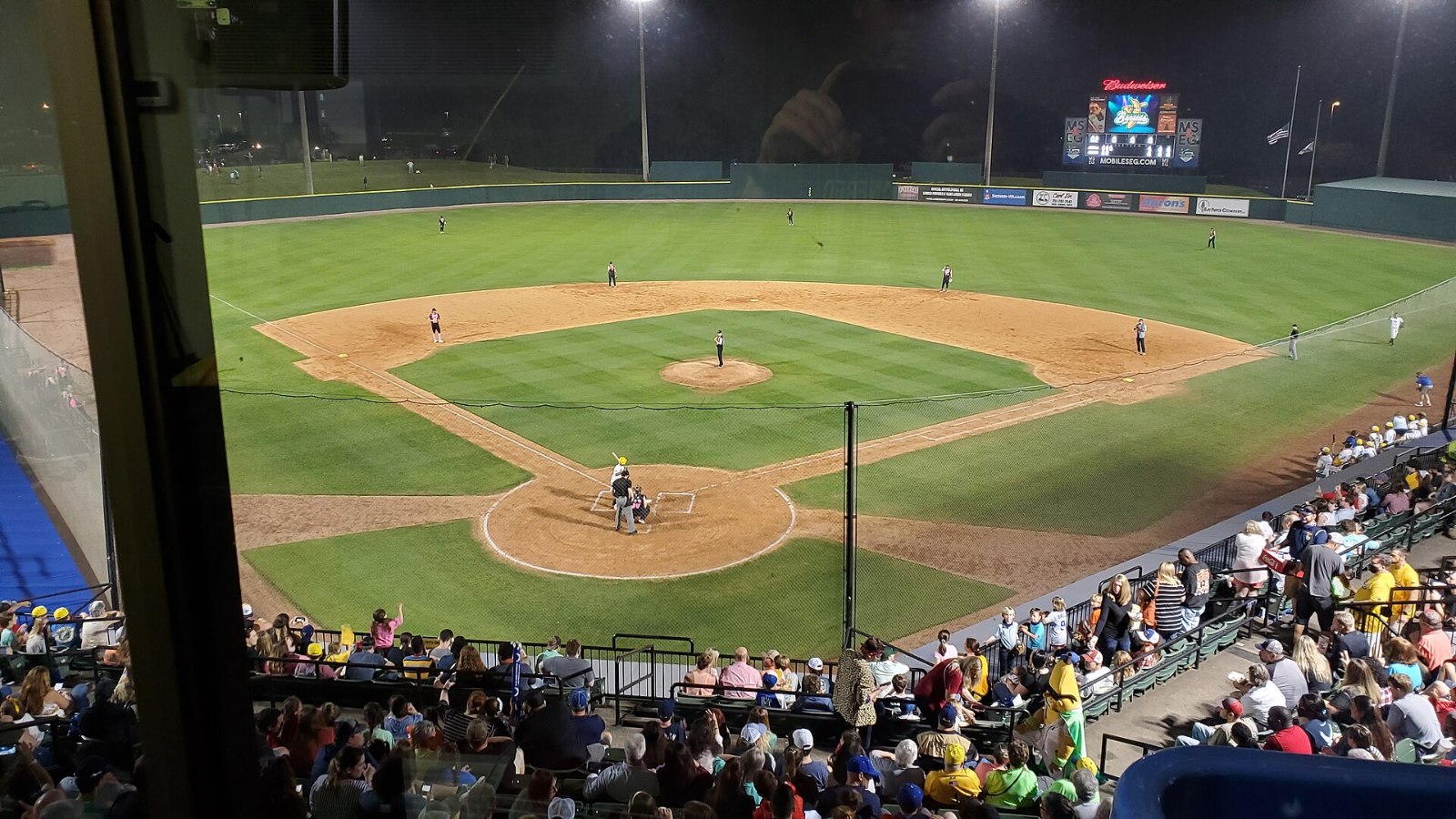 Banana Ball Detroit fans can expect a packed night game like this Savannah Bananas game