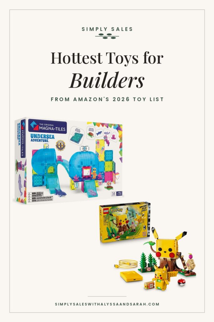 Hottest toys from Amazon 2026 list: Magna-Tiles Undersea Adventure and LEGO Pokémon Training House
